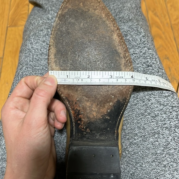 Don Quijote Western Boots in Light Tan - Picture 11 of 13